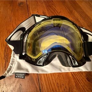 HDG Yellow Ski Goggles
